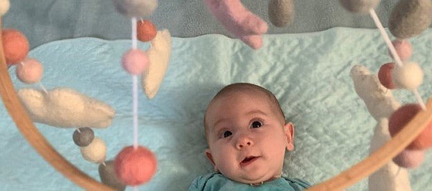 How To Hang a Baby Mobile From The Ceiling: 5 Easy Steps – Pehr