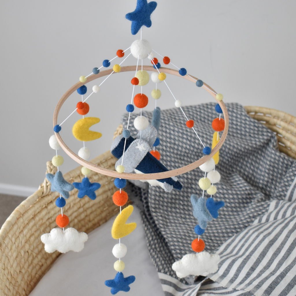 Adventure Awaits Plane Mobile - Tik Tak Design Co.