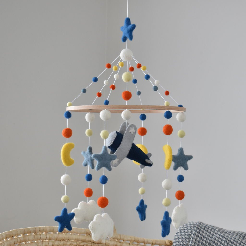 Adventure Awaits Plane Mobile - Tik Tak Design Co.