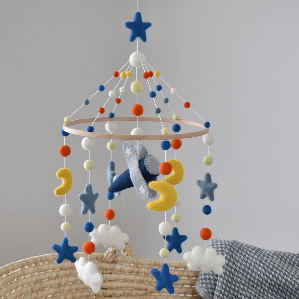 Adventure Awaits Plane Mobile - Tik Tak Design Co.