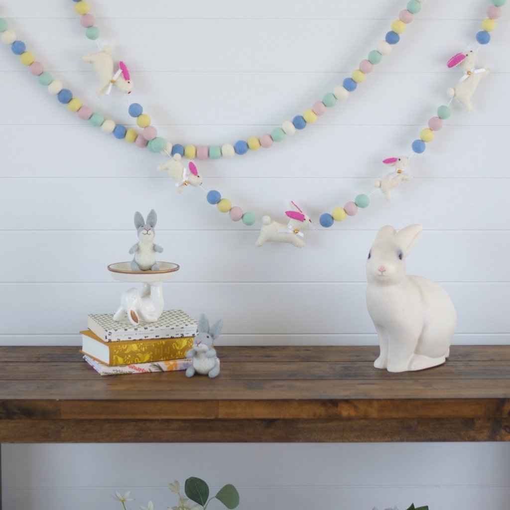 Bunny Felt Garlands - Tik Tak Design Co.