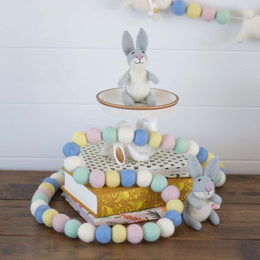 Bunny Felt Garlands - Tik Tak Design Co.