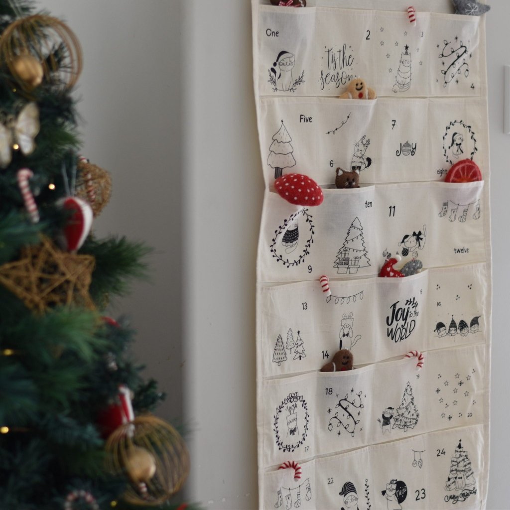Cats Christmas Advent Calendar - Tik Tak Design Co.