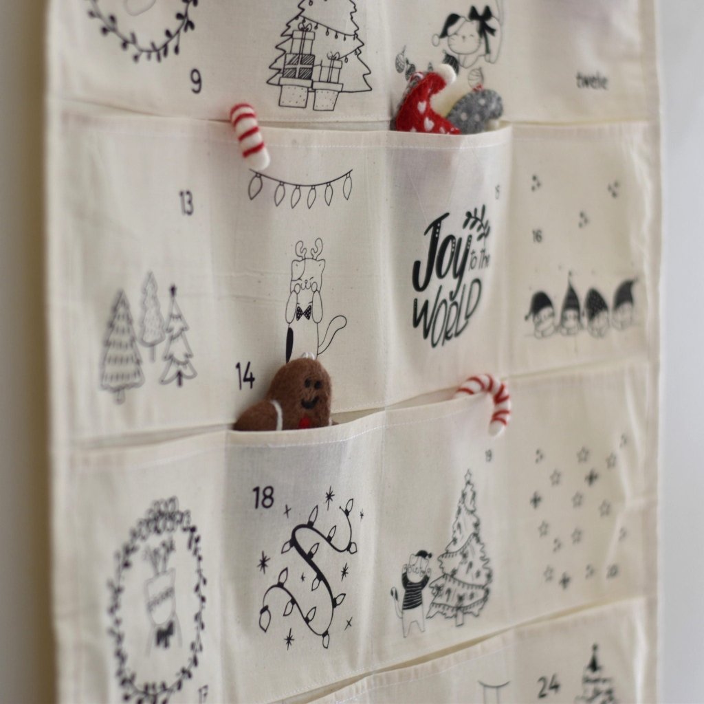 Cats Christmas Advent Calendar - Tik Tak Design Co.