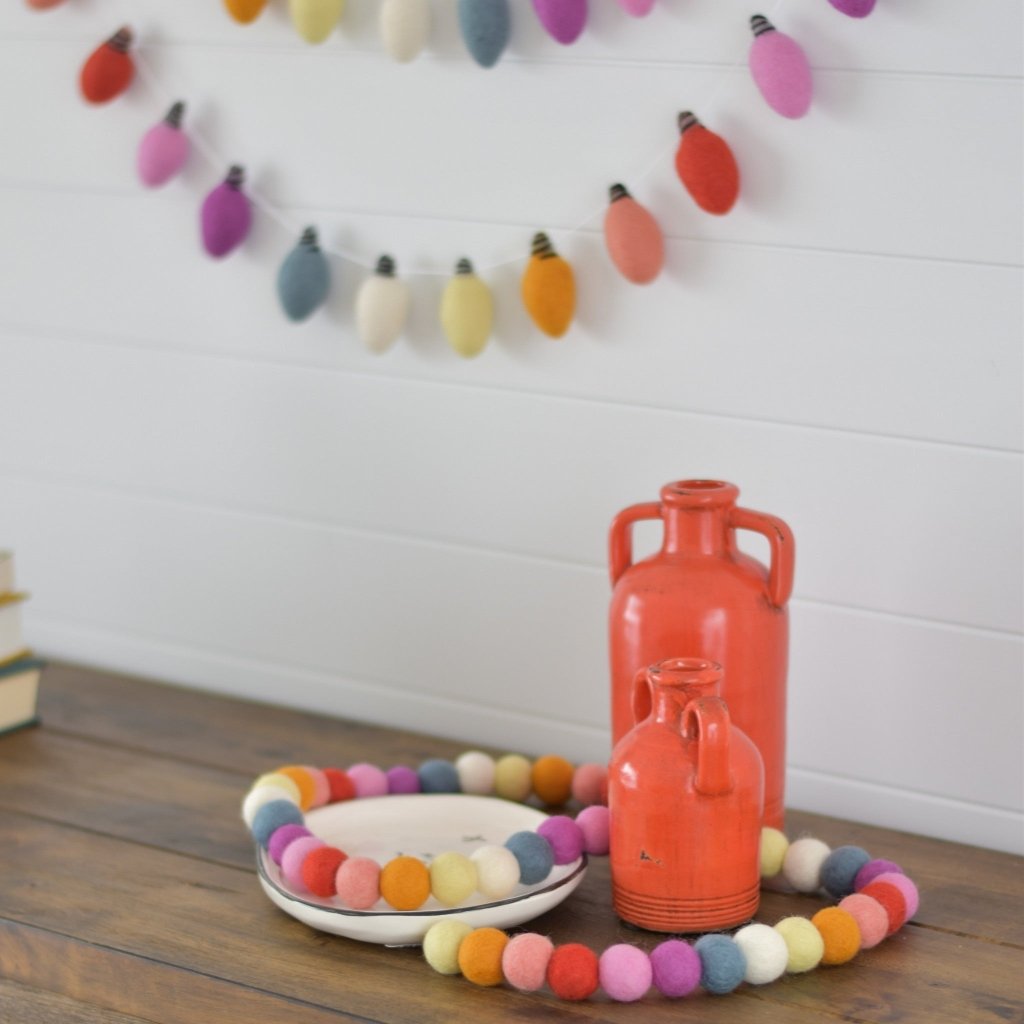 Celebration Felt Garlands - Tik Tak Design Co.