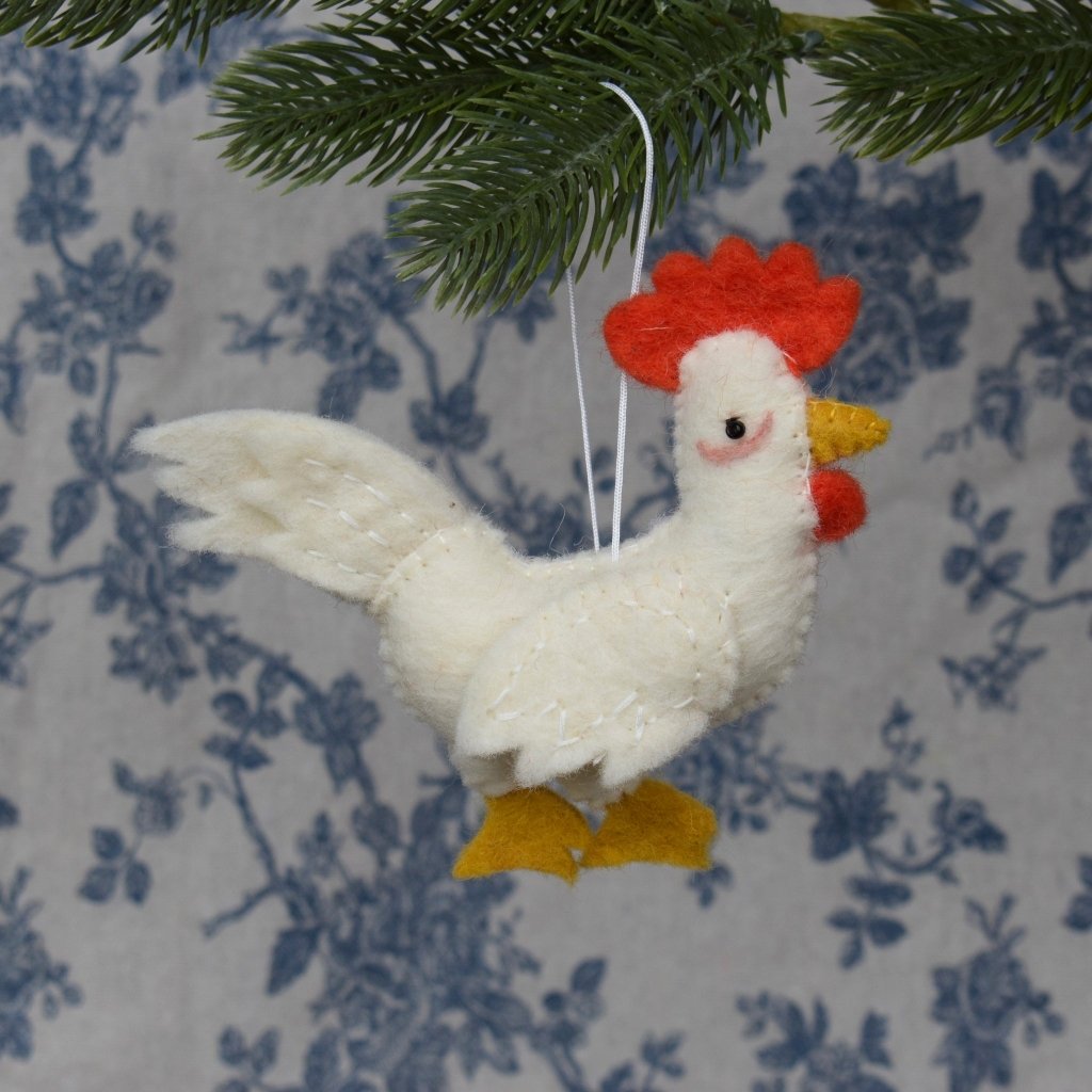Chicken Felt Decoration - Tik Tak Design Co.