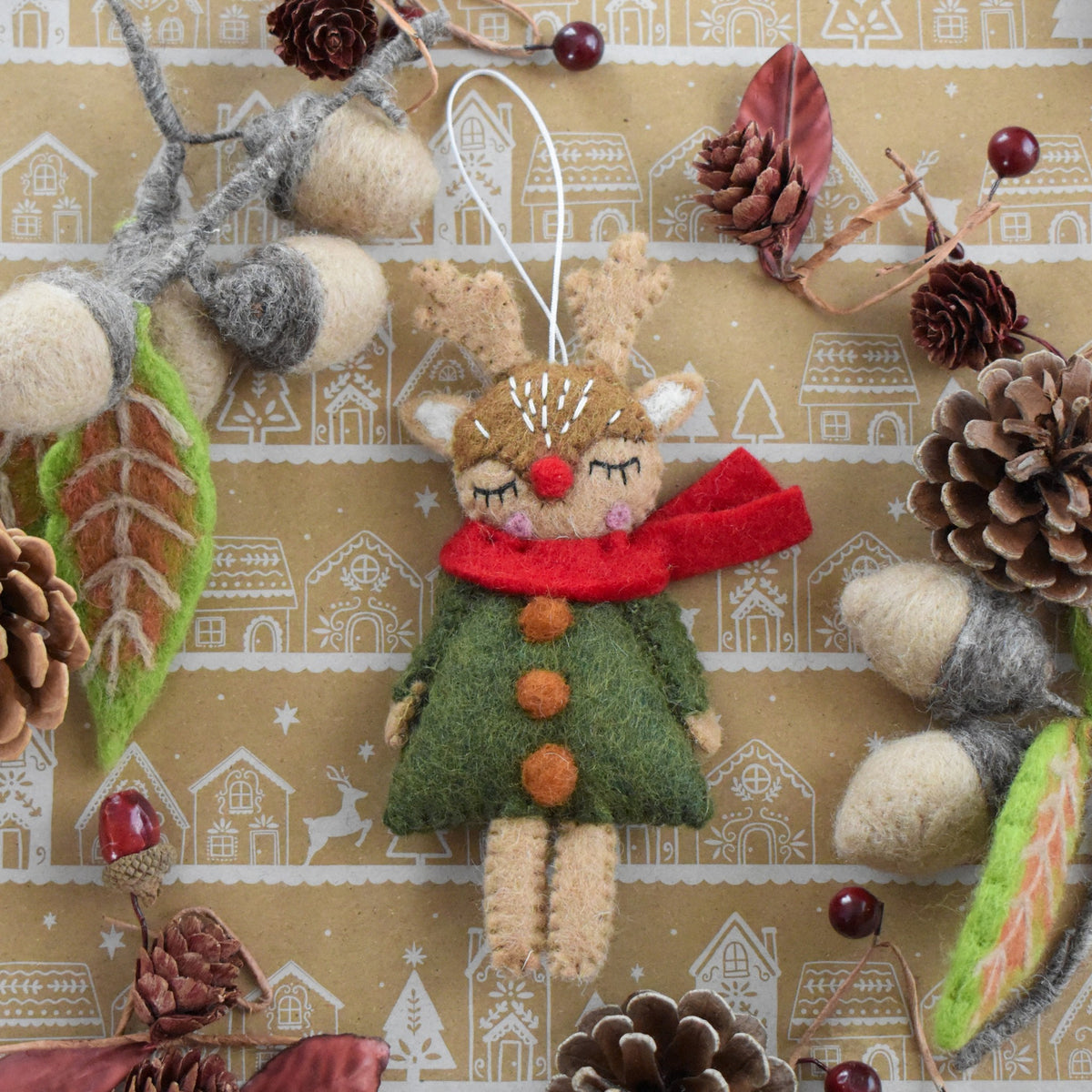 Woodland Deer Decoration