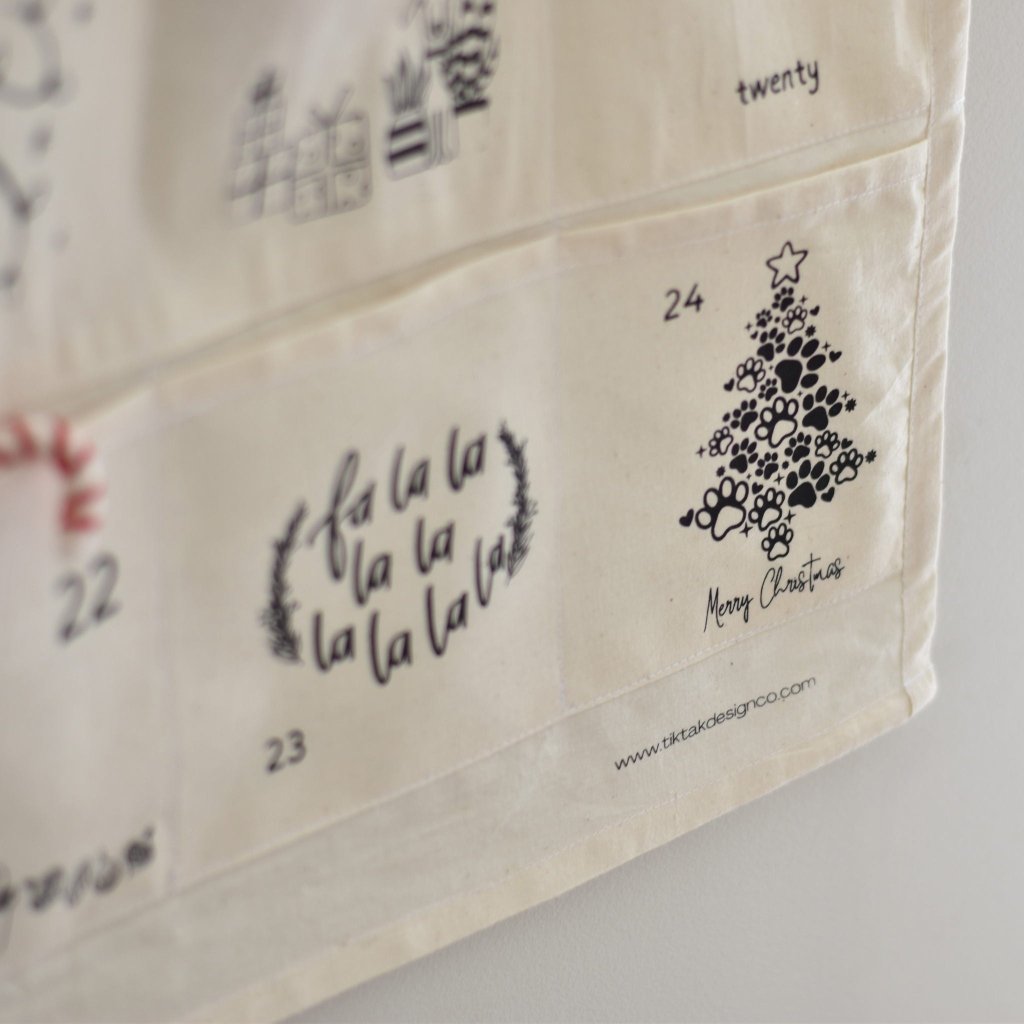 Dogs Christmas Advent Calendar - Tik Tak Design Co.