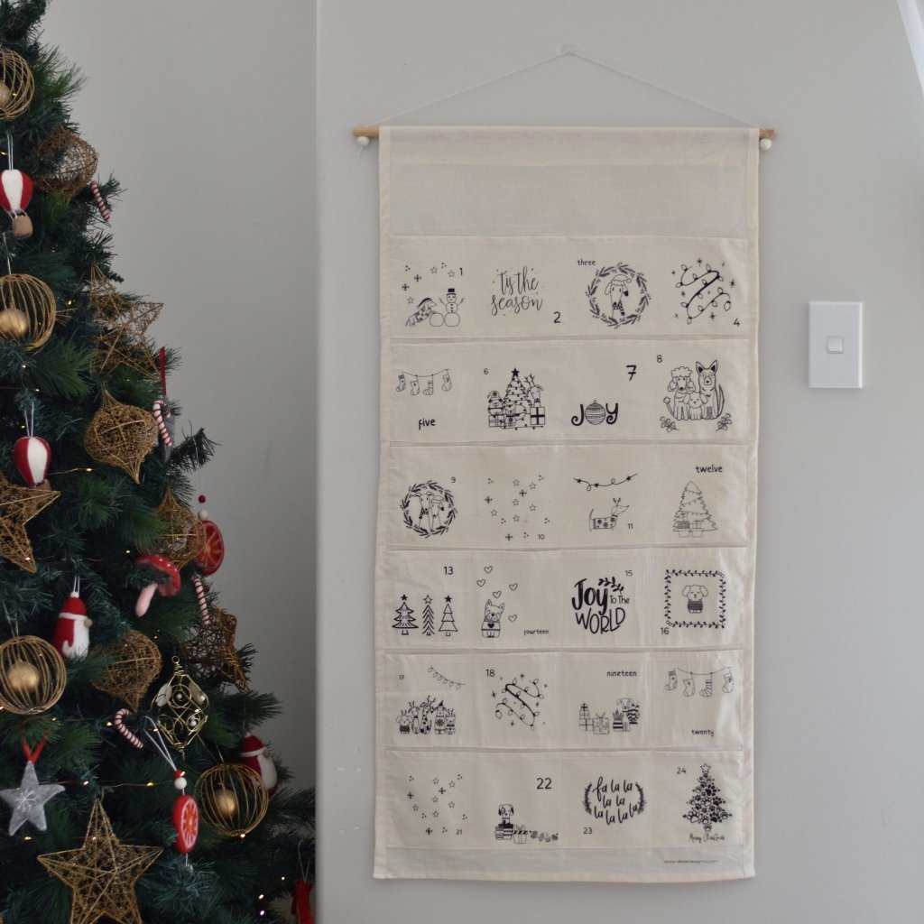 Dogs Christmas Advent Calendar - Tik Tak Design Co.