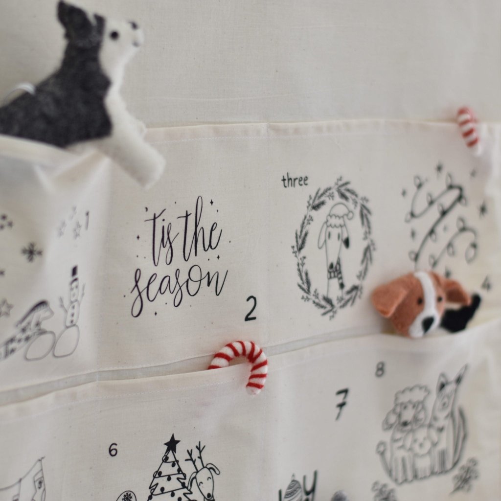 Dogs Christmas Advent Calendar - Tik Tak Design Co.