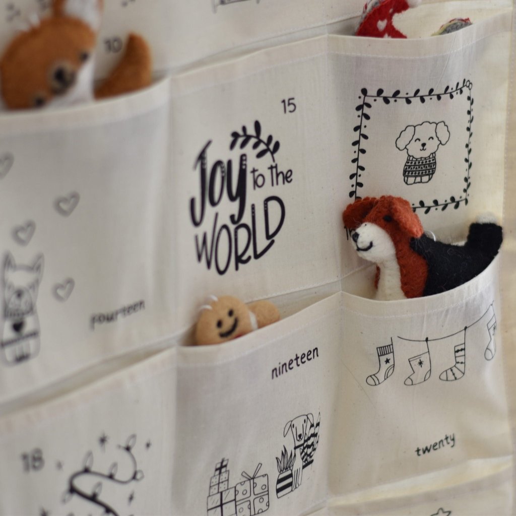 Dogs Christmas Advent Calendar - Tik Tak Design Co.