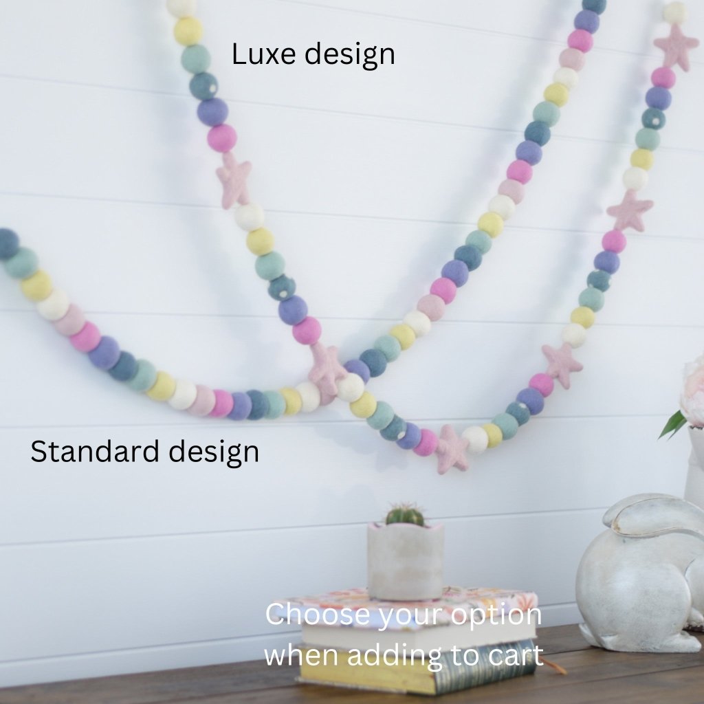 Easter Morning Felt Garlands - Tik Tak Design Co.