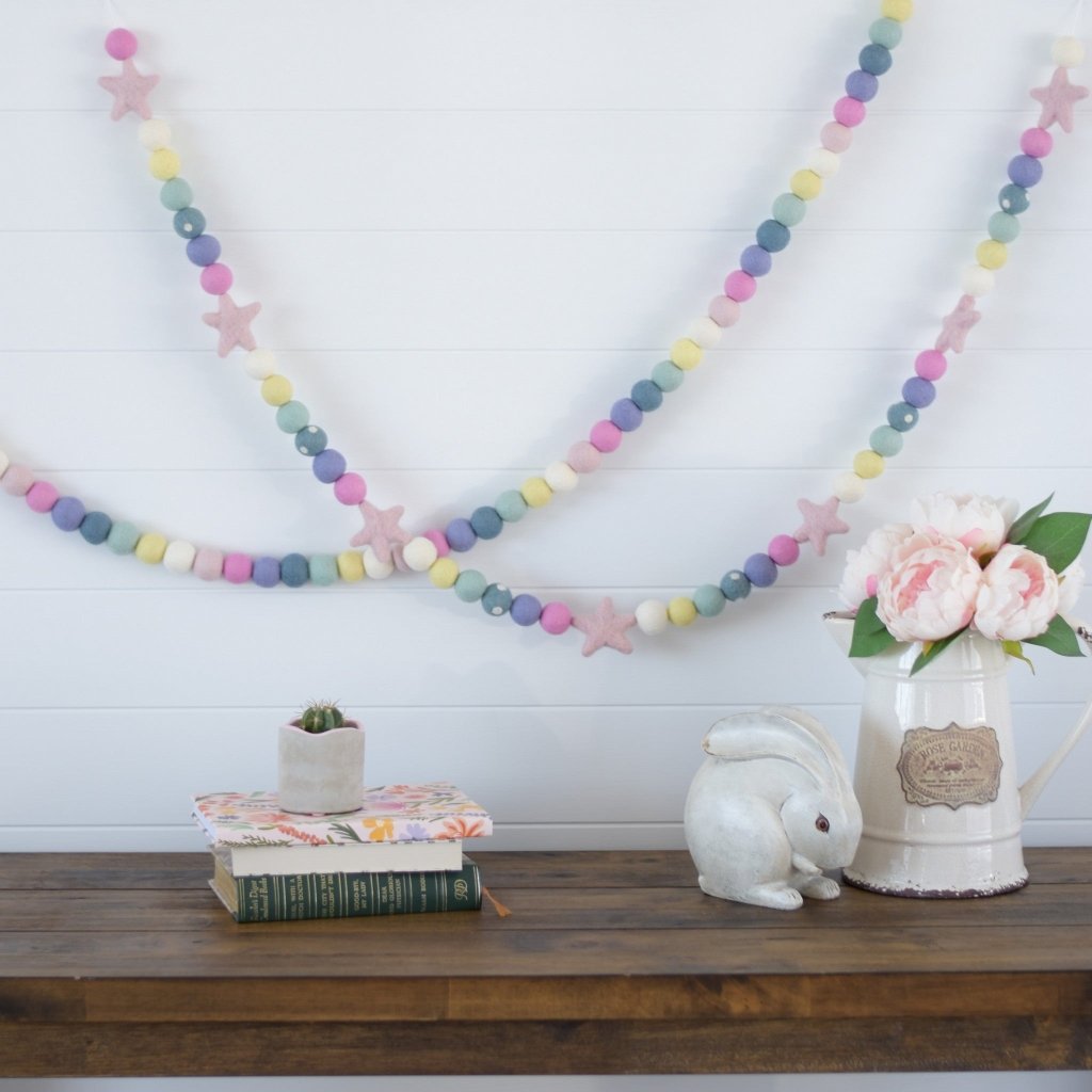 Easter Morning Felt Garlands - Tik Tak Design Co.