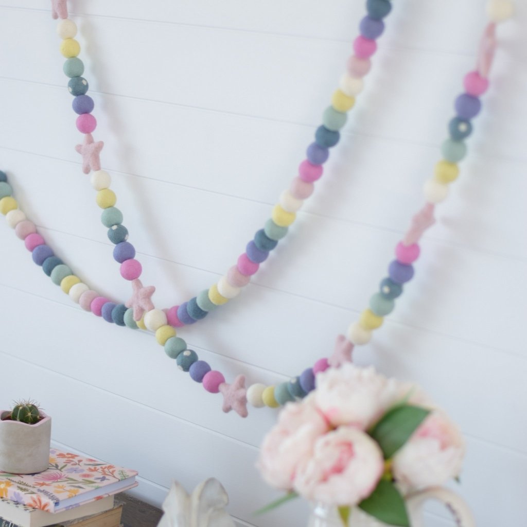 Easter Morning Felt Garlands - Tik Tak Design Co.
