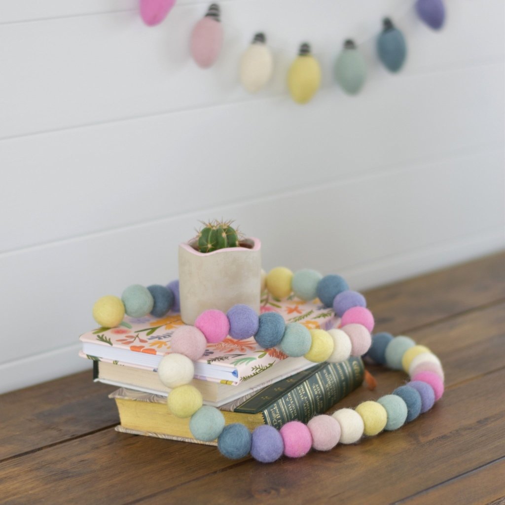 Easter Morning Felt Garlands - Tik Tak Design Co.