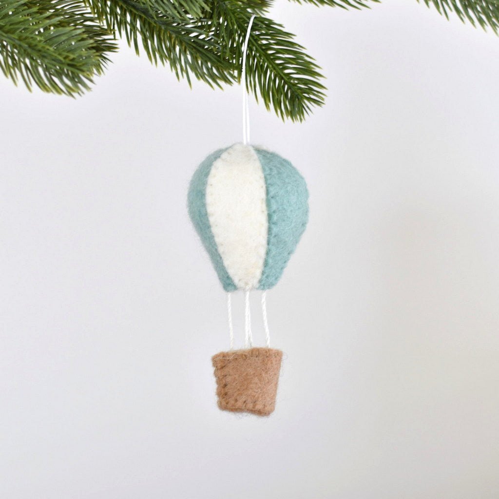 Felt Hot Air Balloon - Mint - Tik Tak Design Co.