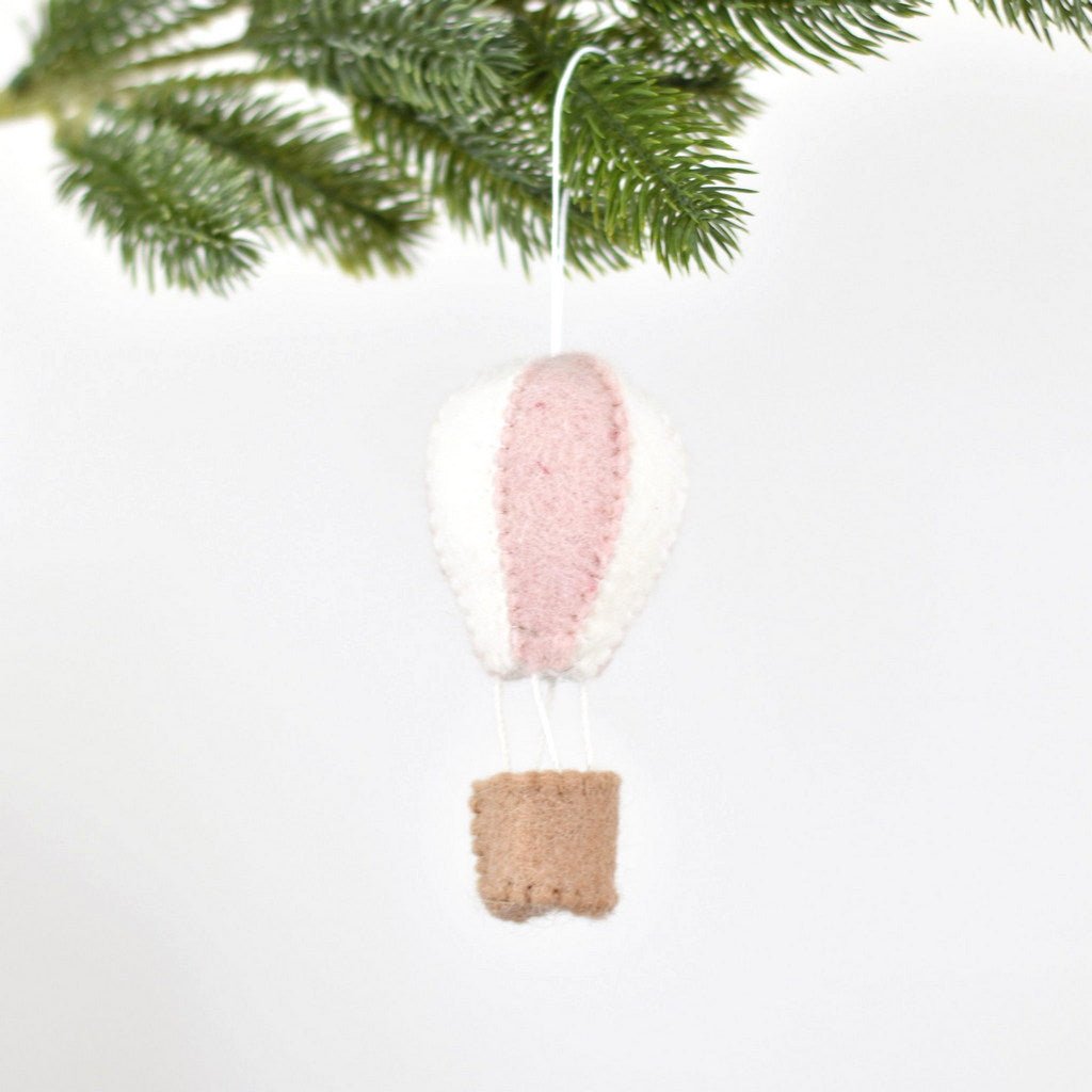 Felt Hot Air Balloon - Pink - Tik Tak Design Co.