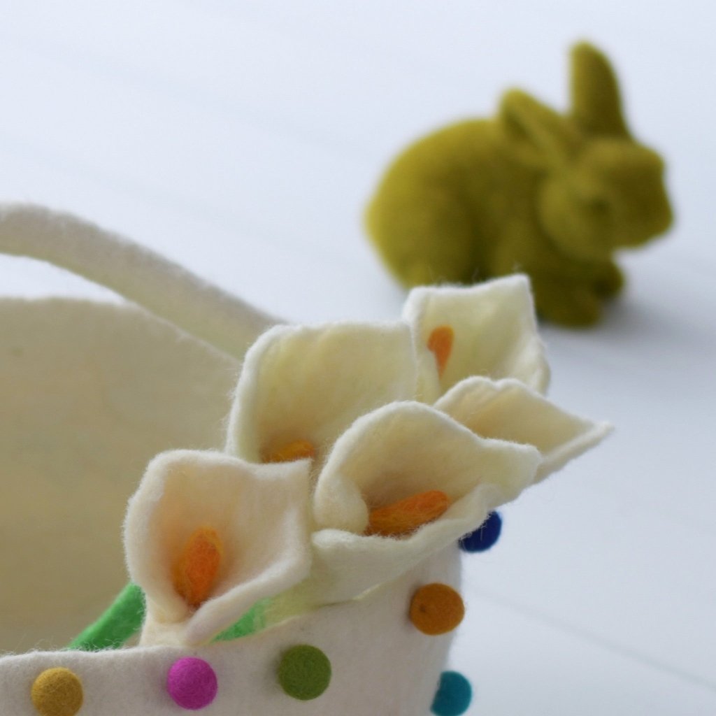 Felt Lilies - Set of 5 - Tik Tak Design Co.