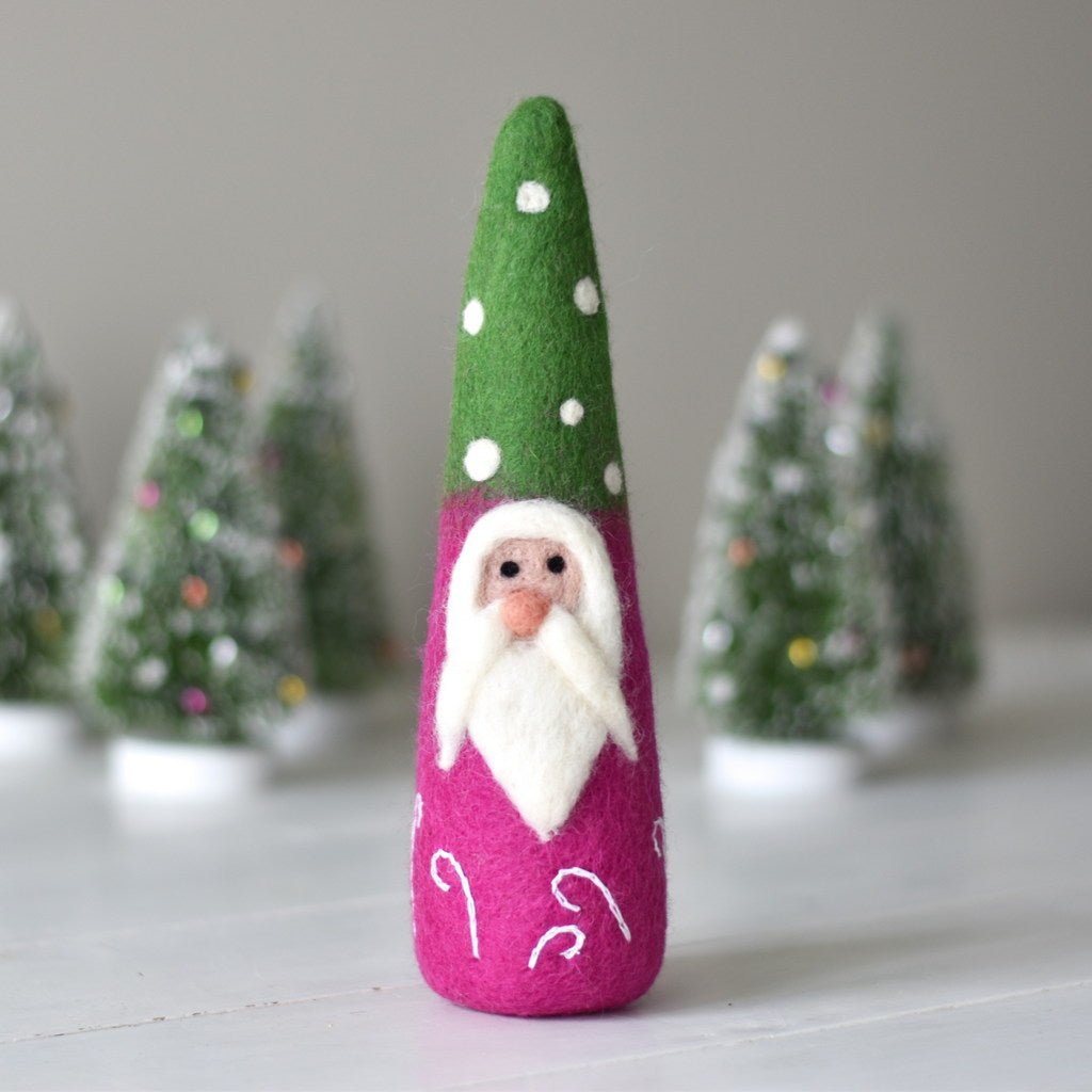 Felt Santa Christmas Decor - Tik Tak Design Co.