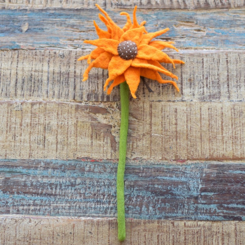 Felt Sunflower - Tik Tak Design Co.