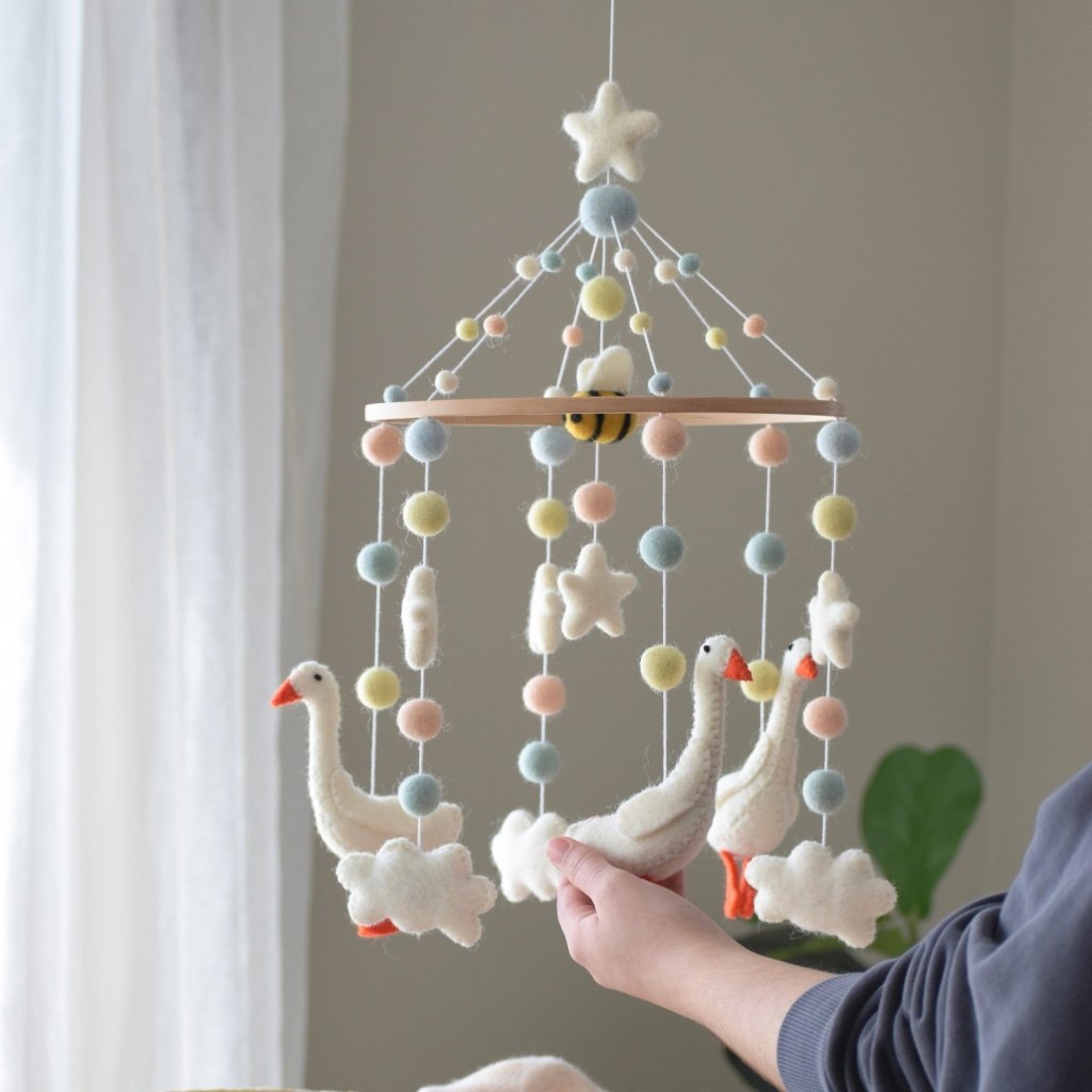 Geese Baby Mobile - Tik Tak Design Co.