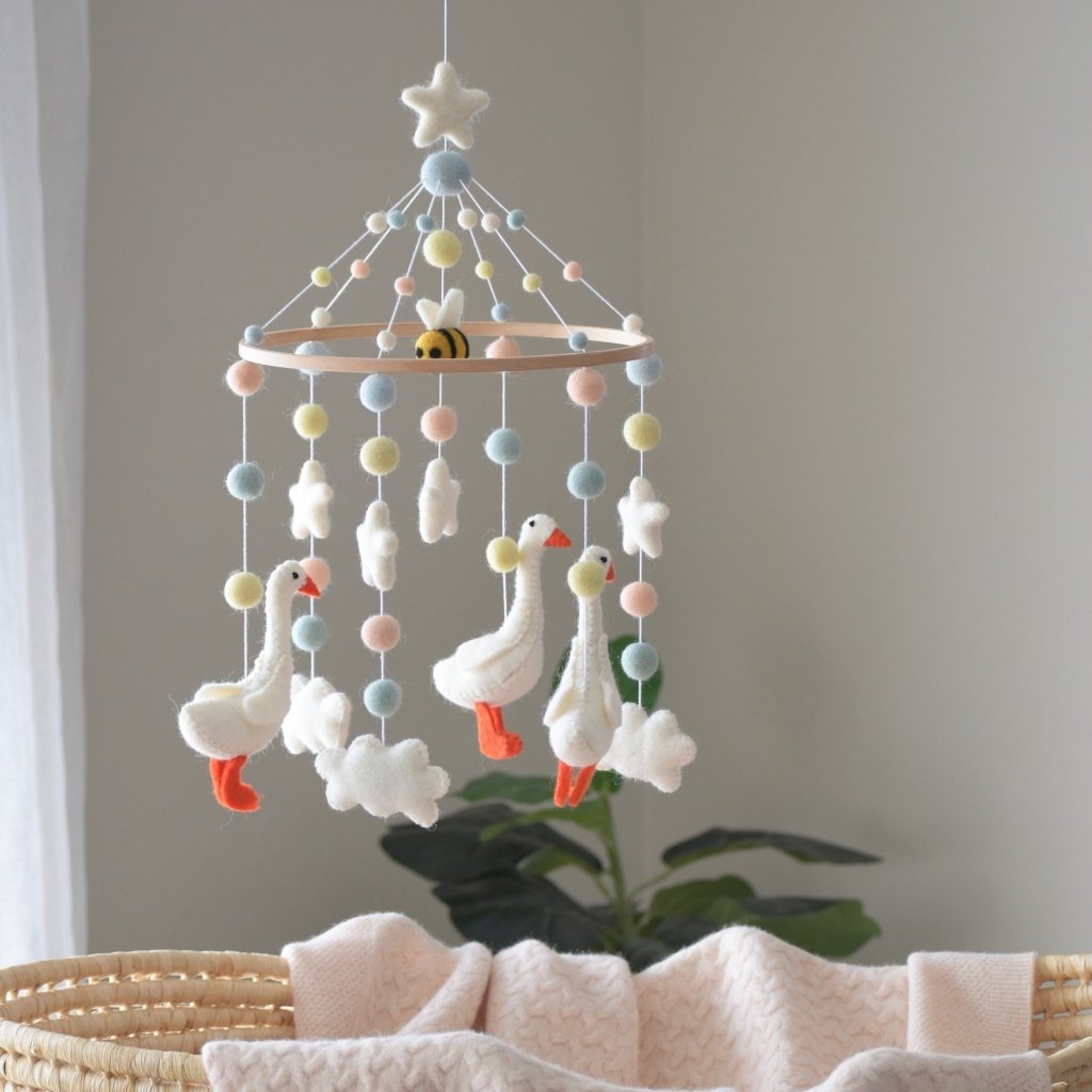 Geese Baby Mobile - Tik Tak Design Co.