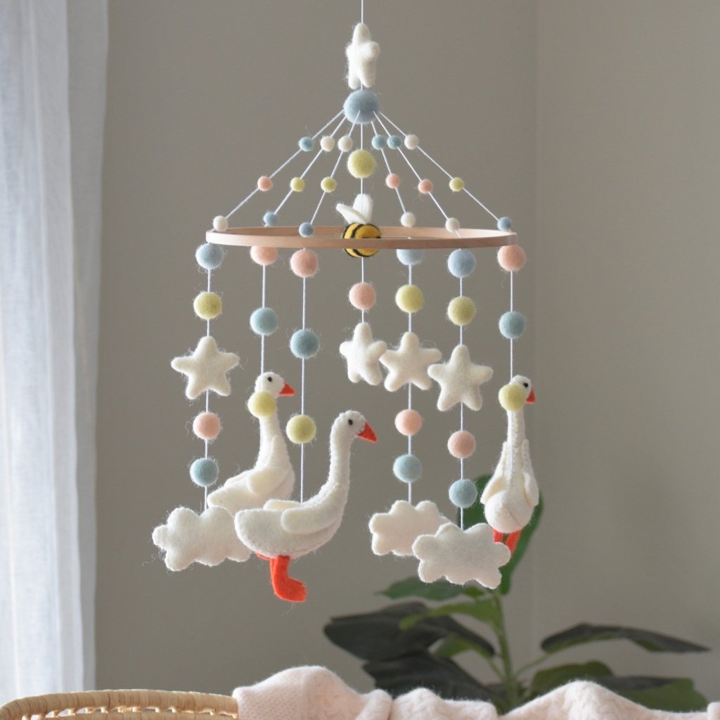 Geese Baby Mobile - Tik Tak Design Co.