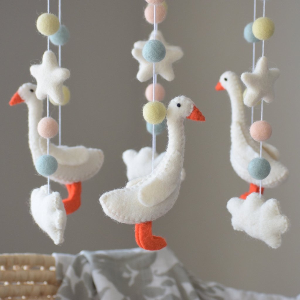 Geese Baby Mobile - Tik Tak Design Co.