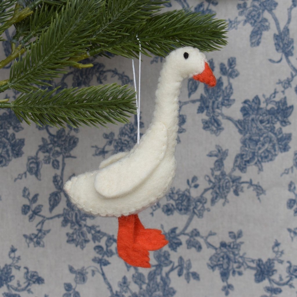 Goose Felt Decoration - Tik Tak Design Co.