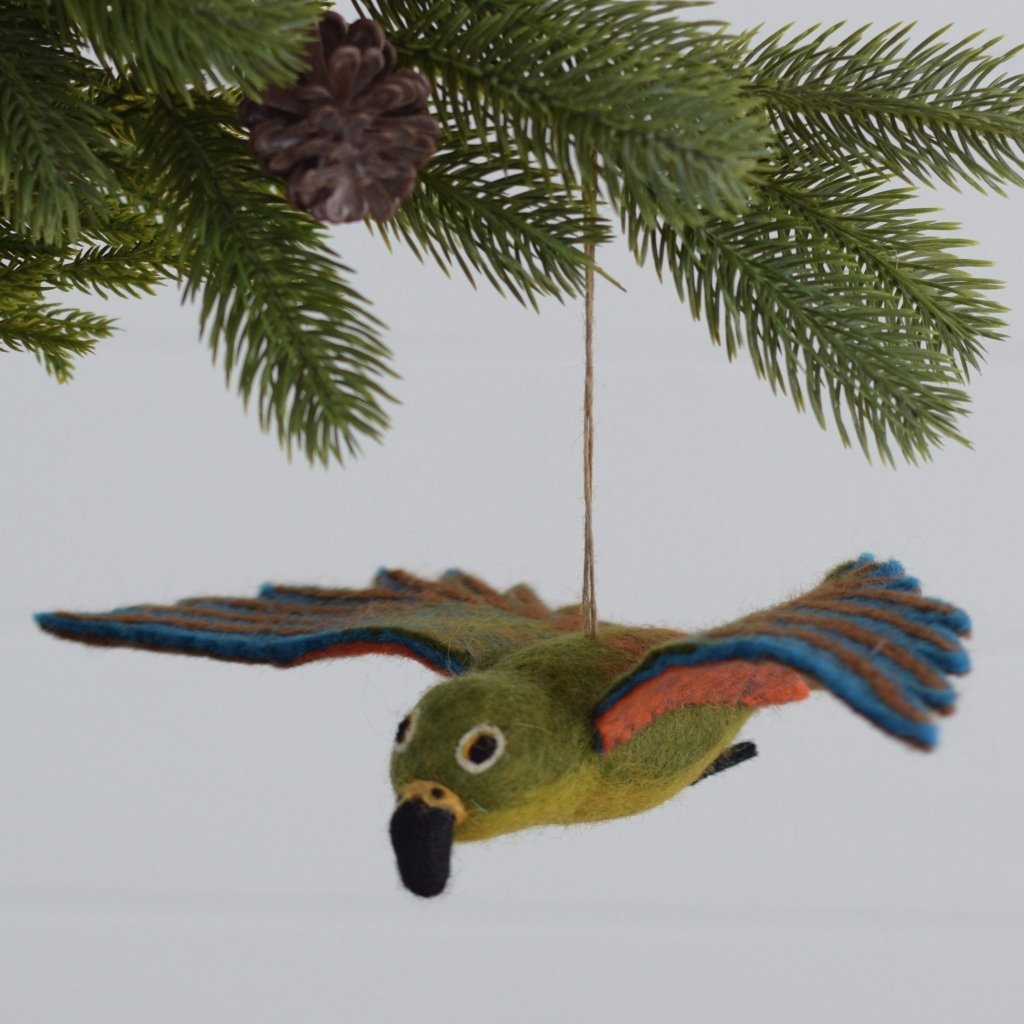 Kea NZ Native Bird - Hand Felted - Tik Tak Design Co.