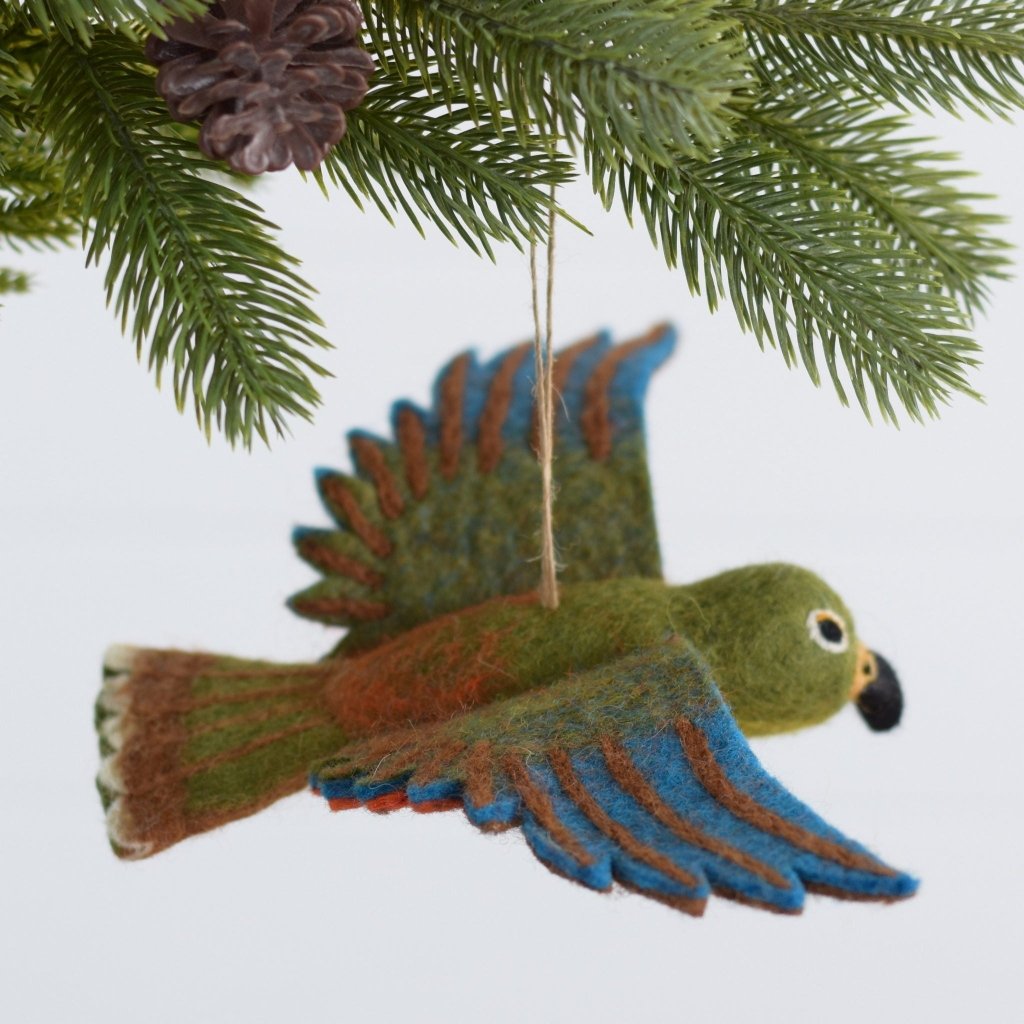 Kea NZ Native Bird - Hand Felted - Tik Tak Design Co.