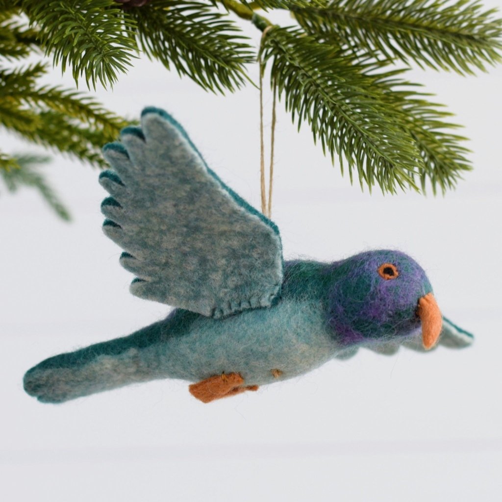 Kererū NZ Native Bird - Hand Felted - Tik Tak Design Co.