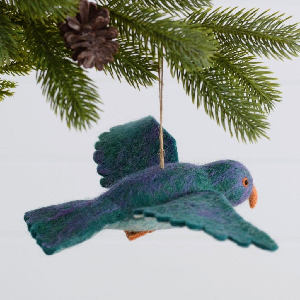 Kererū NZ Native Bird - Hand Felted - Tik Tak Design Co.