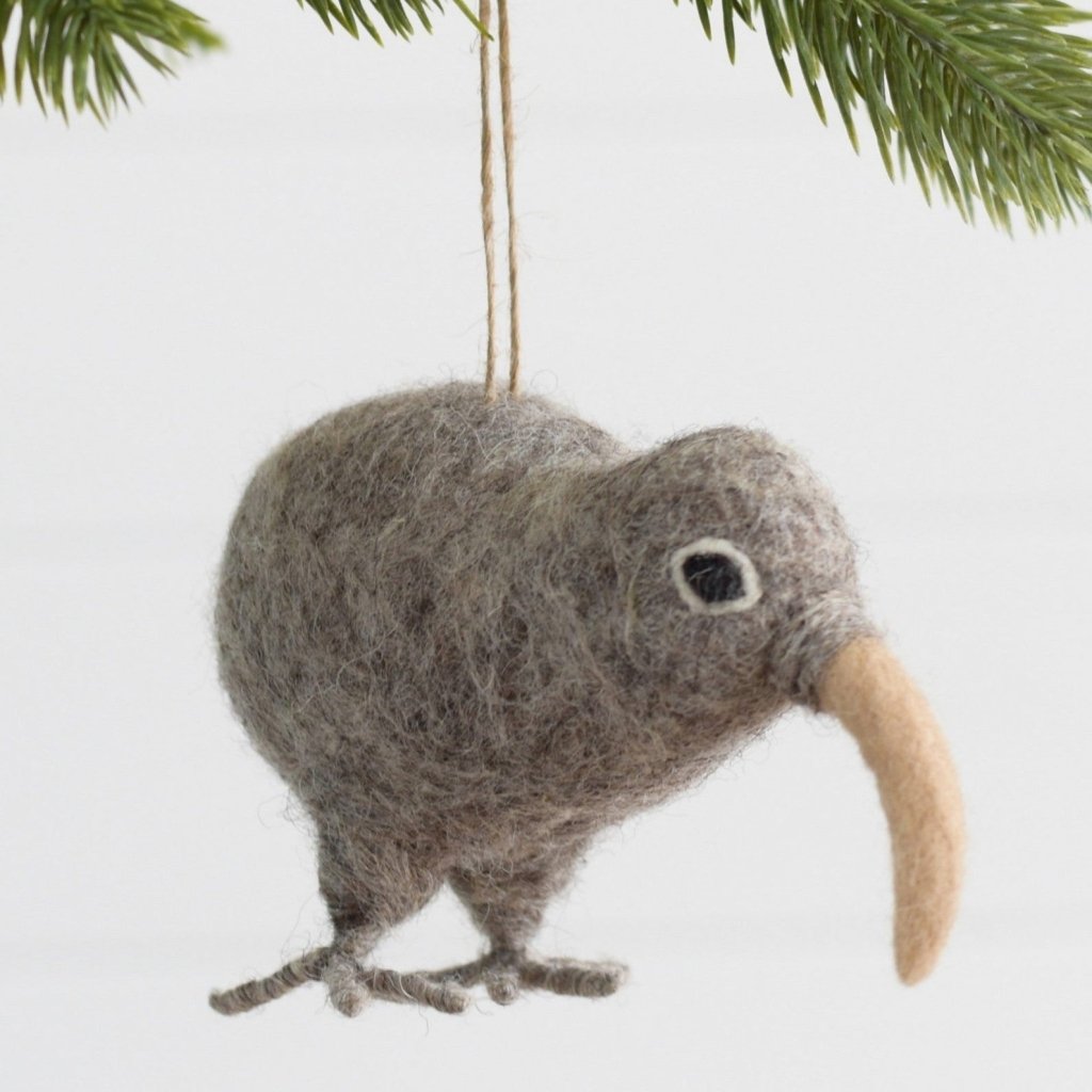 Kiwi NZ Native Bird - Hand Felted - Tik Tak Design Co.