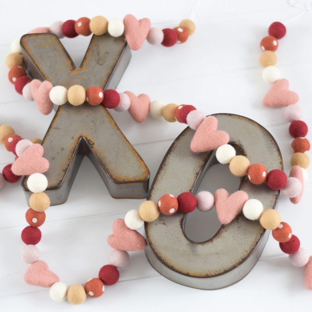 Love Potion Felt Garland - Tik Tak Design Co.