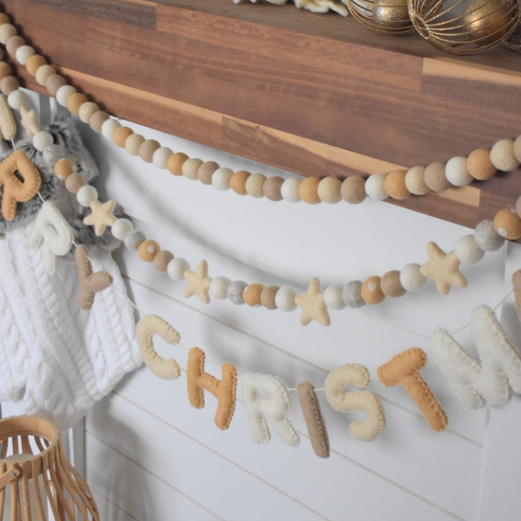 Merry Christmas Neutral - Tik Tak Design Co.