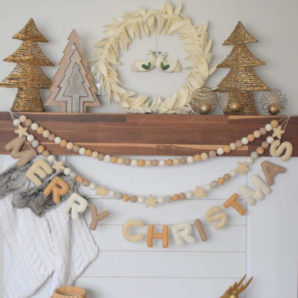 Merry Christmas Neutral - Tik Tak Design Co.