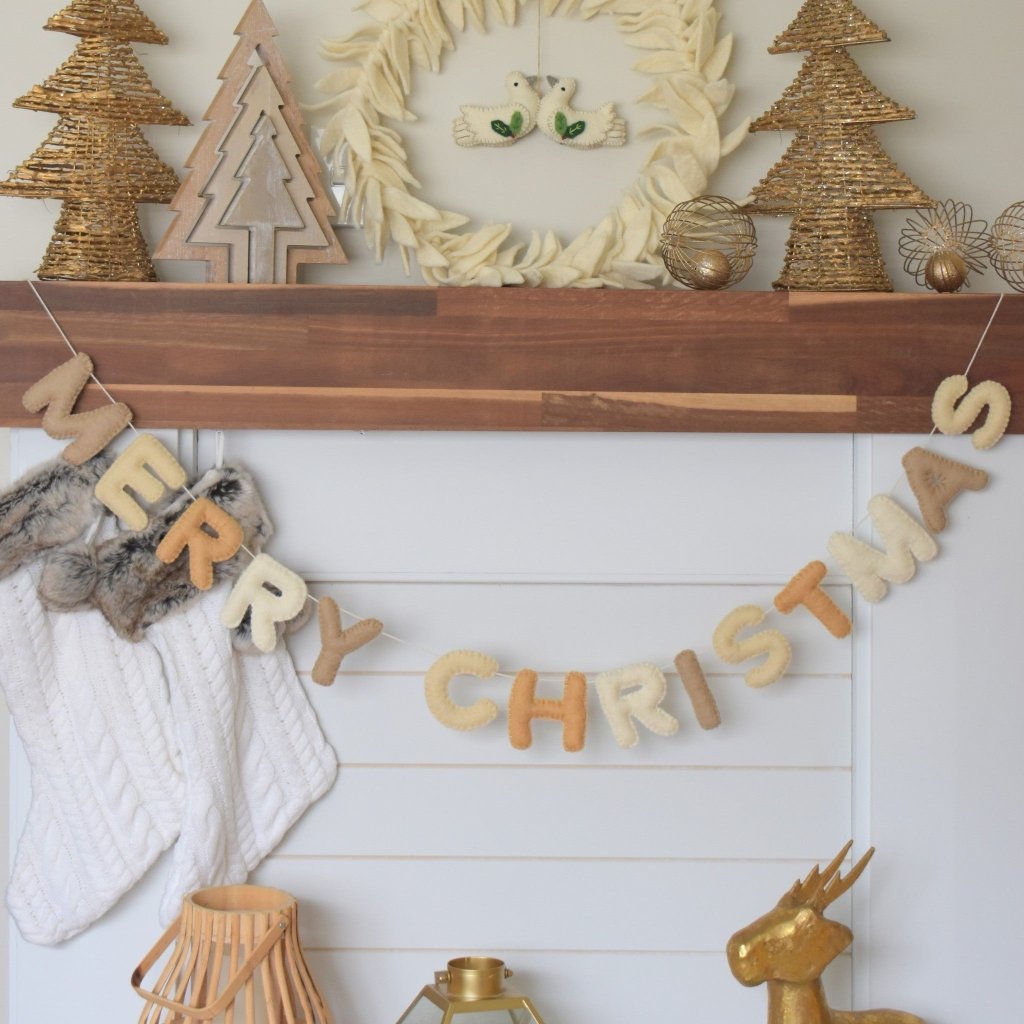Merry Christmas Neutral - Tik Tak Design Co.