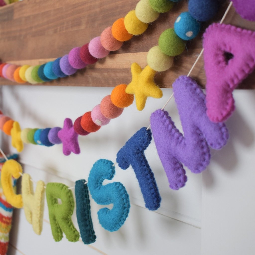 Merry Christmas Rainbow - Tik Tak Design Co.