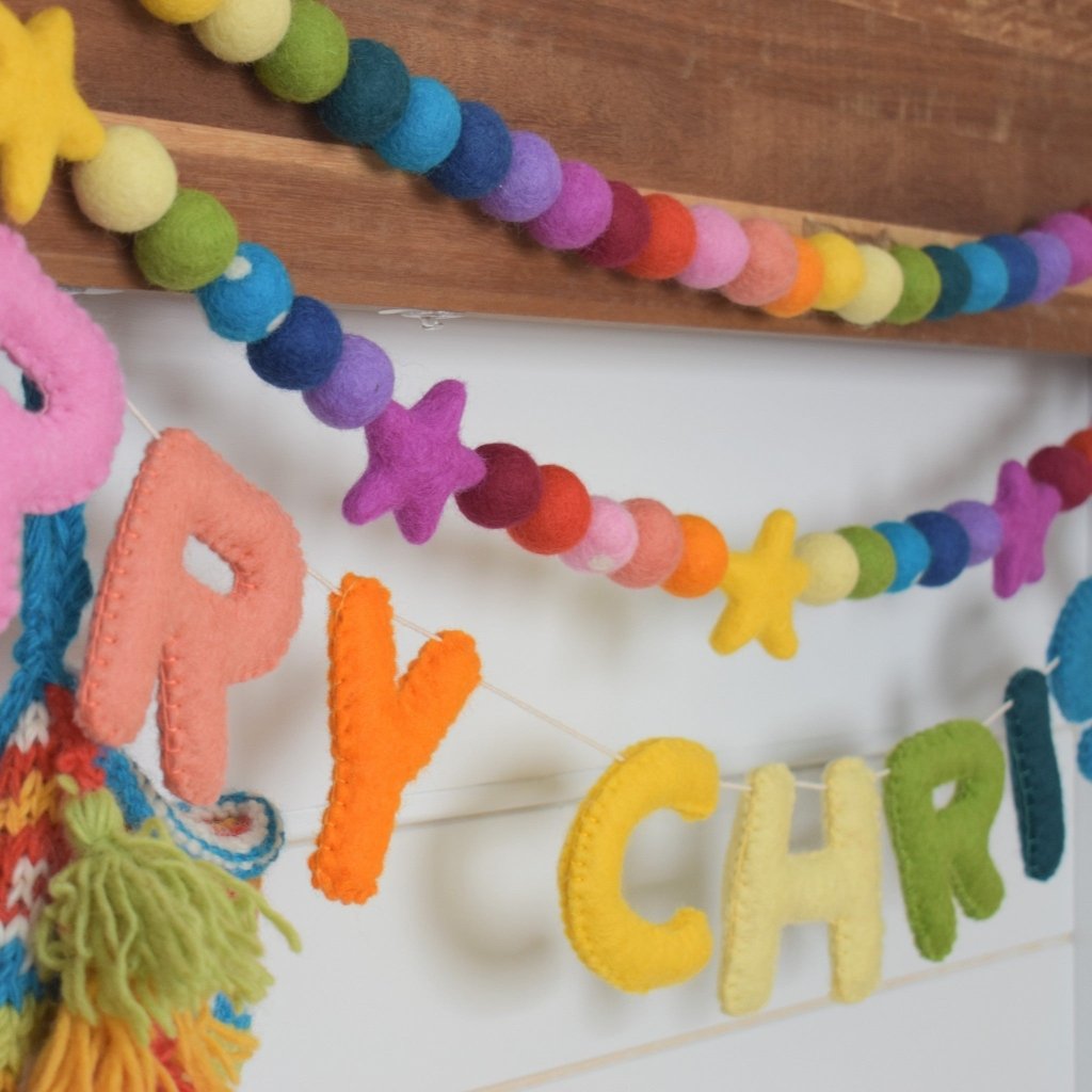 Merry Christmas Rainbow - Tik Tak Design Co.