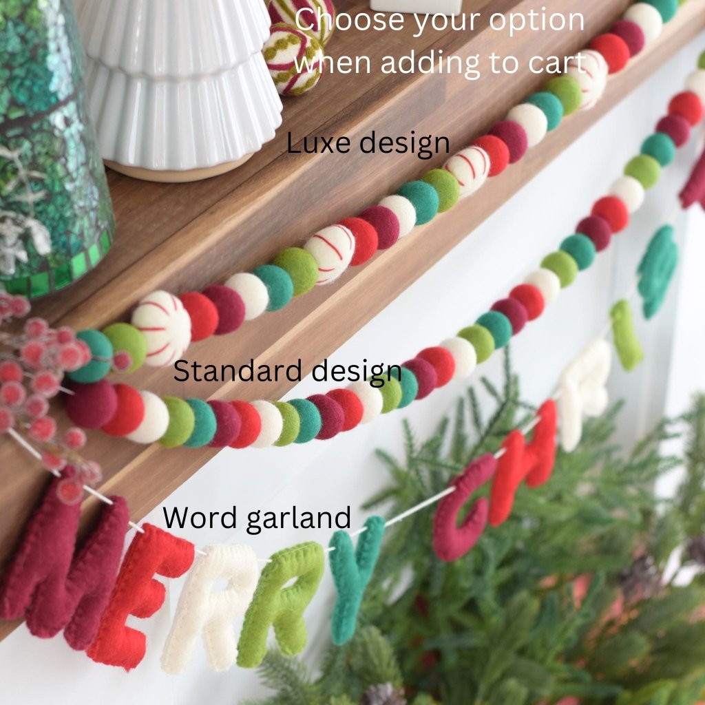 Merry Christmas Traditional - Tik Tak Design Co.