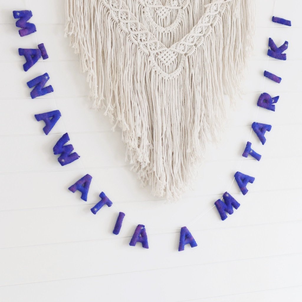 Night Sky Matariki Garland - Tik Tak Design Co.