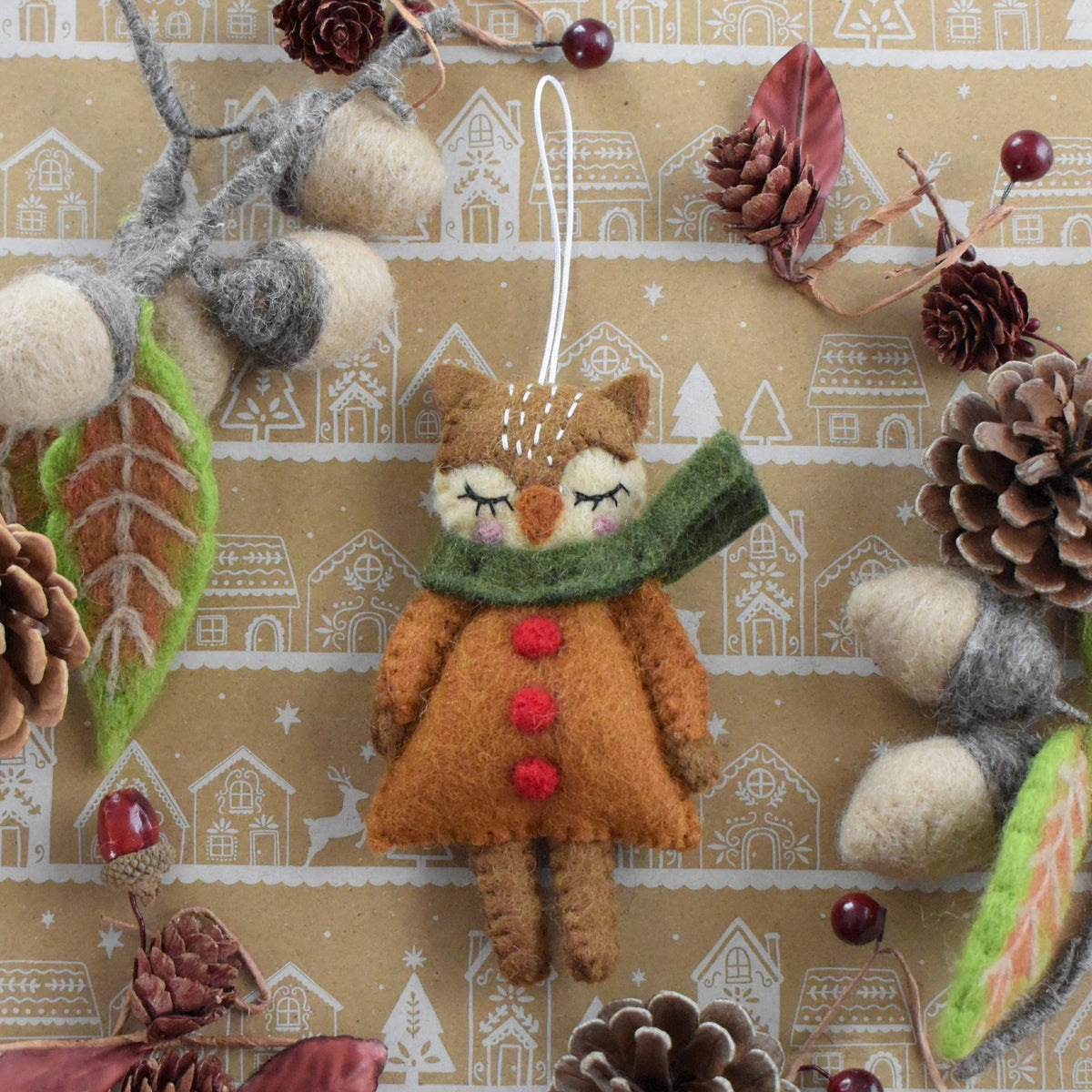 Woodland Owl Decoration