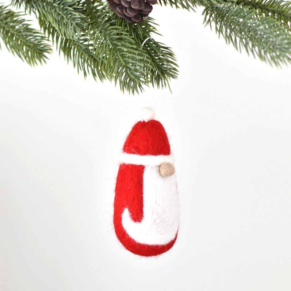 Santa Felt Christmas Decoration - Tik Tak Design Co.