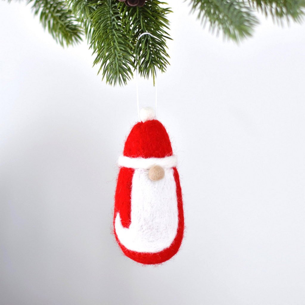 Santa Felt Christmas Decoration - Tik Tak Design Co.