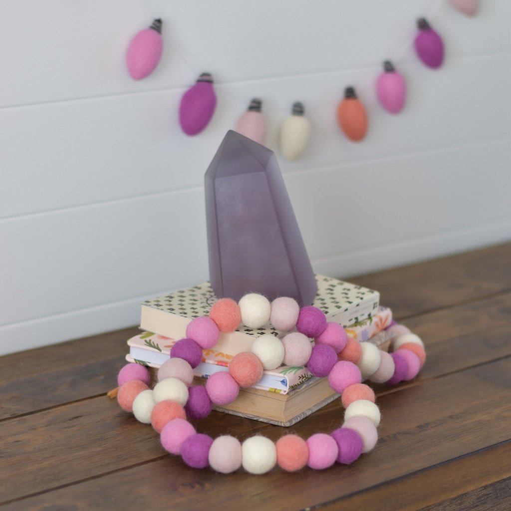 Sweet Sorbet Felt Garlands - Tik Tak Design Co.