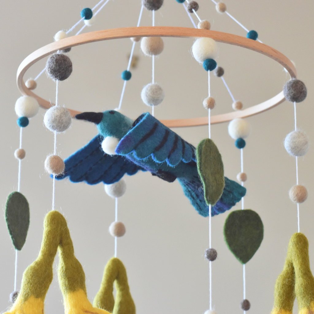 Tūī Baby Mobile - Tik Tak Design Co.