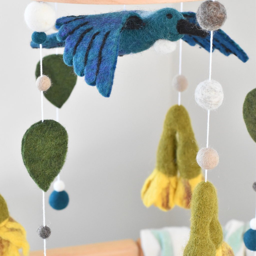 Tūī Baby Mobile - Tik Tak Design Co.
