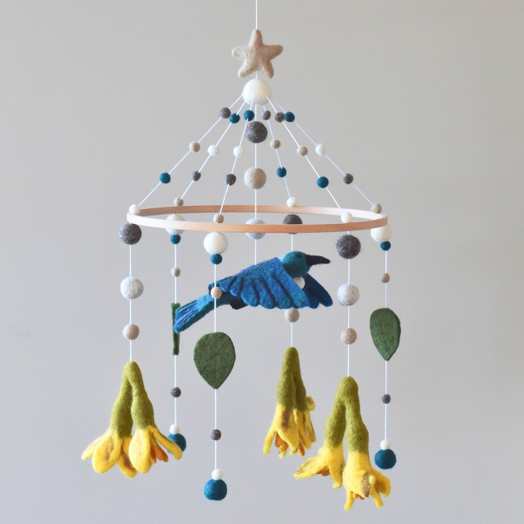 Tūī Baby Mobile - Tik Tak Design Co.