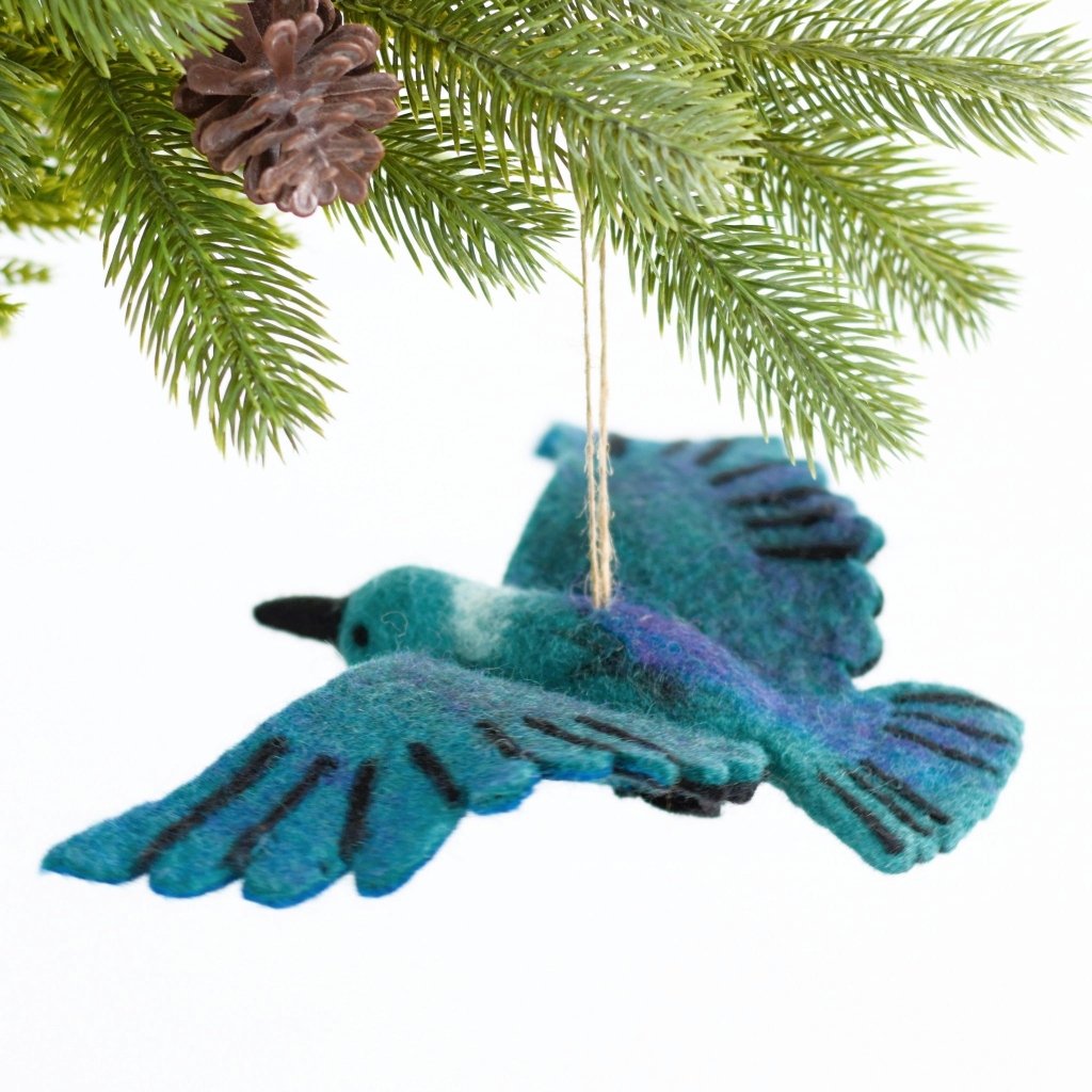 Tūī NZ Native Bird - Hand Felted - Tik Tak Design Co.